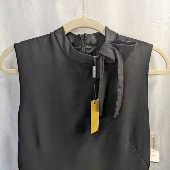 NWT Alexia Admore Sleeveless Black Dress Size Small - Picture 6 of 15